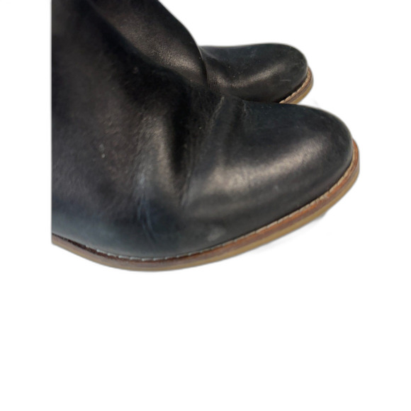 Cole Haan Abbot Black Leather Booties Size 8.5 - Picture 2 of 10